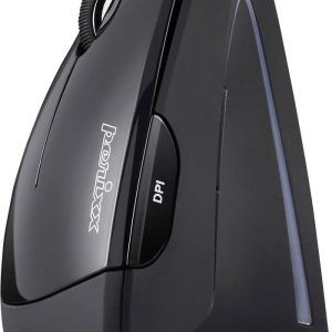 Perixx Perimice-513L Ergonomische muis USB Optisch Zwart 5 Toetsen 2000 dpi Ergonomisch Perixx Perimice-513L Ergonomische muis USB Optisch Zwart 5 Toetsen 2000 dpi Ergonomisch