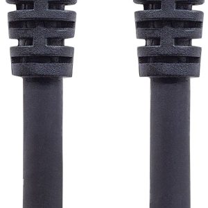 Intellinet 740753 RJ45 Netwerkkabel, patchkabel CAT 6A S/FTP 1.50 m Zwart Folie afscherming, Afscherming gevlochten, Afg Intellinet 740753 RJ45 Netwerkkabel, patchkabel CAT 6A S/FTP 1.50 m Zwart Folie afscherming, Afscherming gevlochten, Afg