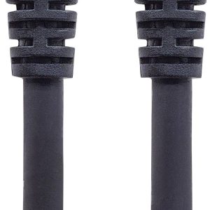 Intellinet 741101 RJ45 Netwerkkabel, patchkabel CAT 6A S/FTP 15.00 m Zwart Folie afscherming, Afscherming gevlochten, Af Intellinet 741101 RJ45 Netwerkkabel, patchkabel CAT 6A S/FTP 15.00 m Zwart Folie afscherming, Afscherming gevlochten, Af
