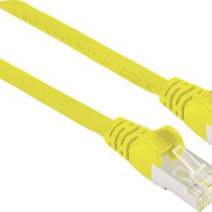 Intellinet 741248 RJ45 Netwerkkabel, patchkabel CAT 6A S/FTP 30.00 m Geel Folie afscherming, Afscherming gevlochten, Afg Intellinet 741248 RJ45 Netwerkkabel, patchkabel CAT 6A S/FTP 30.00 m Geel Folie afscherming, Afscherming gevlochten, Afg
