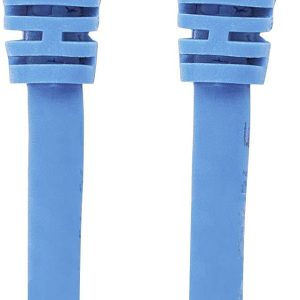 Intellinet 740661 RJ45 Netwerkkabel, patchkabel CAT 6A S/FTP 0.50 m Blauw Folie afscherming, Afscherming gevlochten, Afg Intellinet 740661 RJ45 Netwerkkabel, patchkabel CAT 6A S/FTP 0.50 m Blauw Folie afscherming, Afscherming gevlochten, Afg