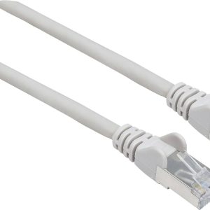 Intellinet 740678 RJ45 Netwerkkabel, patchkabel CAT 6A S/FTP 1.00 m Grijs Folie afscherming, Afscherming gevlochten, Afg Intellinet 740678 RJ45 Netwerkkabel, patchkabel CAT 6A S/FTP 1.00 m Grijs Folie afscherming, Afscherming gevlochten, Afg
