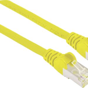 Intellinet 741187 RJ45 Netwerkkabel, patchkabel CAT 6A S/FTP 20.00 m Geel Folie afscherming, Afscherming gevlochten, Afg Intellinet 741187 RJ45 Netwerkkabel, patchkabel CAT 6A S/FTP 20.00 m Geel Folie afscherming, Afscherming gevlochten, Afg