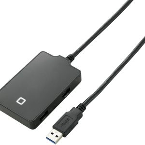 Renkforce 4 poorten USB-hub Zwart Renkforce 4 poorten USB-hub Zwart