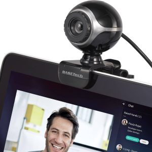 Basetech Classic BS-WC-01 Webcam 640 x 480 Pixel Klemhouder Basetech Classic BS-WC-01 Webcam 640 x 480 Pixel Klemhouder