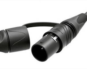 Neutrik NKO2M-L-0-5-BK Glasvezel Optische vezel Aansluitkabel [1x LC-stekker – 1x Open kabeleinde] 5.00 m