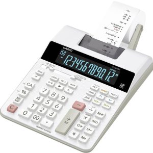 Casio FR 2650 RC Bureaurekenmachine met printer Wit Aantal displayposities: 12 werkt op het lichtnet (b x h x d) 195 x 6