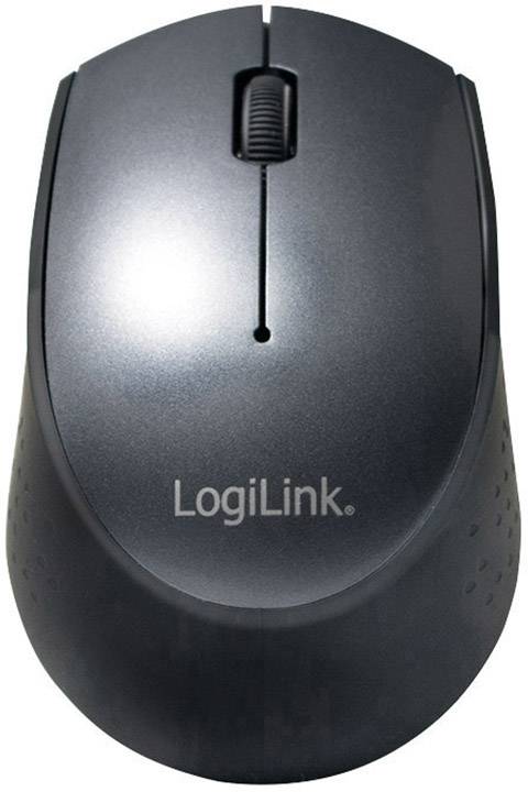 LogiLink ID0160 Muis Radiografisch Optisch Zwart 3 Toetsen 1200 dpi