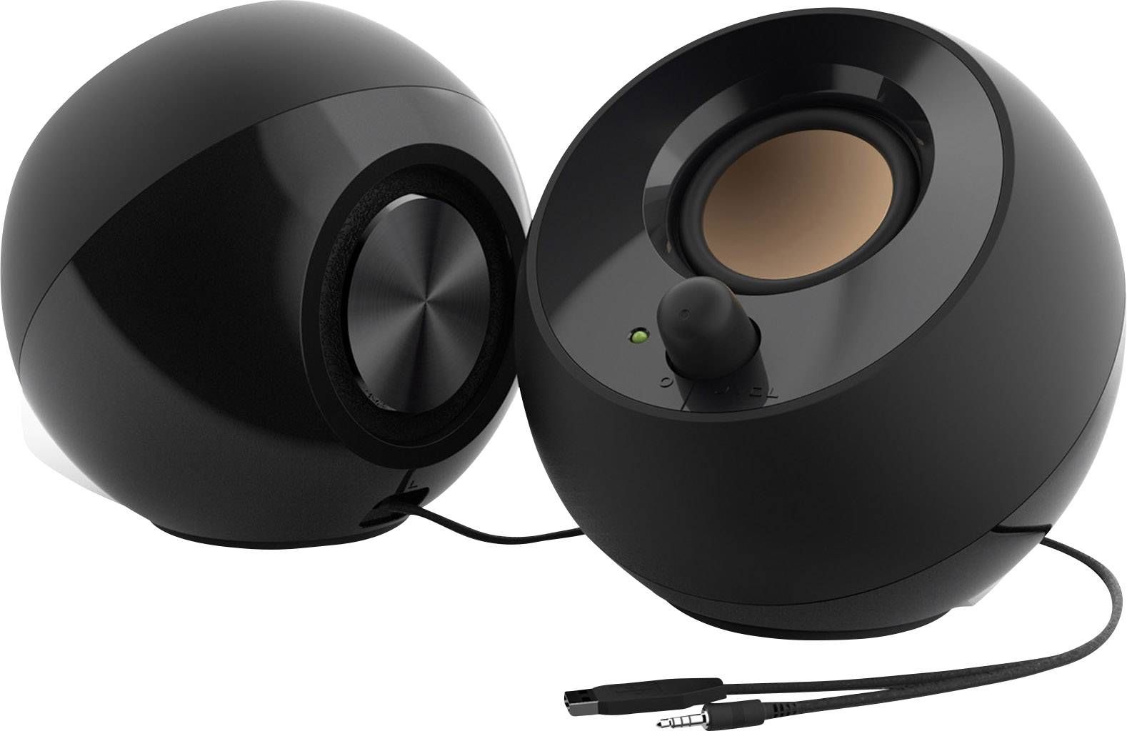 Creative Pebble 2.0 PC-luidsprekers Kabelgebonden 4.4 W Zwart
