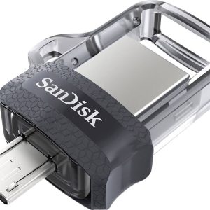 SanDisk Ultra® Dual Drive m3.0 USB-stick smartphone/tablet 128 GB USB-A 3.2 Gen 1 SanDisk Ultra® Dual Drive m3.0 USB-stick smartphone/tablet 128 GB USB-A 3.2 Gen 1