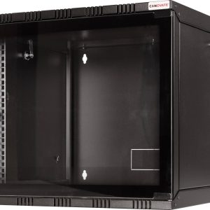 LogiLink 19″ WALLMOUNT SOHO BOX 9U 540*550, BLACK, FLATPACK 19inch-wandkast (b x h x d) 540 x 456 x 550 mm 9 HE Zwart (R