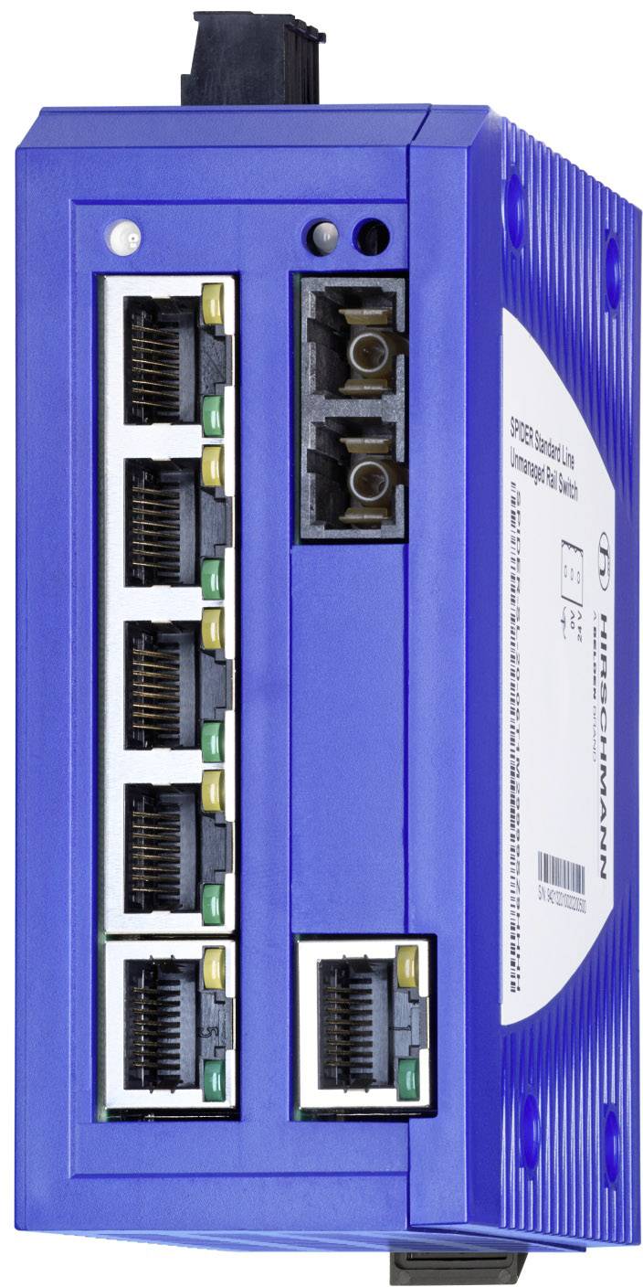 Hirschmann 942132011 SPIDER-SL-20-06T1S29999SY9HHHH Industrial Ethernet Switch