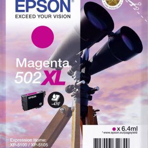 Epson Inktcartridge 502XL Origineel Magenta C 13 T 02W34010 Epson Inktcartridge 502XL Origineel Magenta C 13 T 02W34010