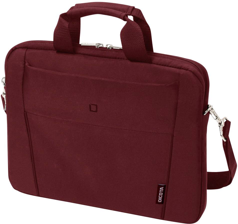 Dicota Tasche / Notebook / Slim Case BASE / Laptoptas Geschikt voor max. (laptop): 35,8 cm (14,1") Rood