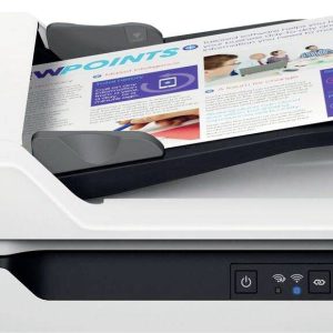 Epson WorkForce DS-1660W Documentscanner duplex A4 1200 x 1200 dpi 25 pag./min., 10 Beelden/min USB-A 3.2 Gen 1, WiFi Epson WorkForce DS-1660W Documentscanner duplex A4 1200 x 1200 dpi 25 pag./min., 10 Beelden/min USB-A 3.2 Gen 1, WiFi