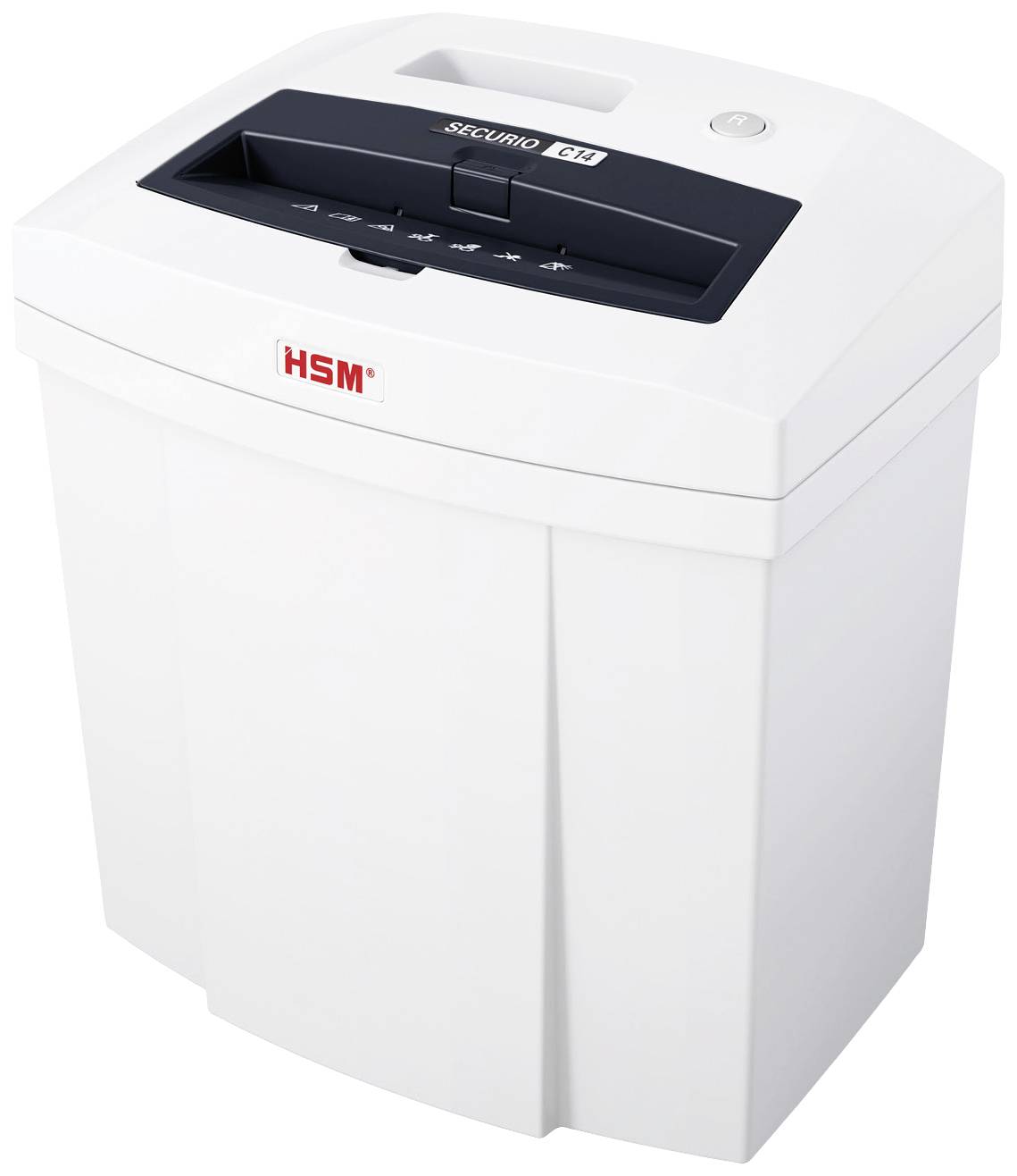 HSM SECURIO C14 Papierversnipperaar 6 vellen Cross cut 4 x 25 mm P-4 20 l Ook geschikt voor Nietjes, Paperclips, Creditc