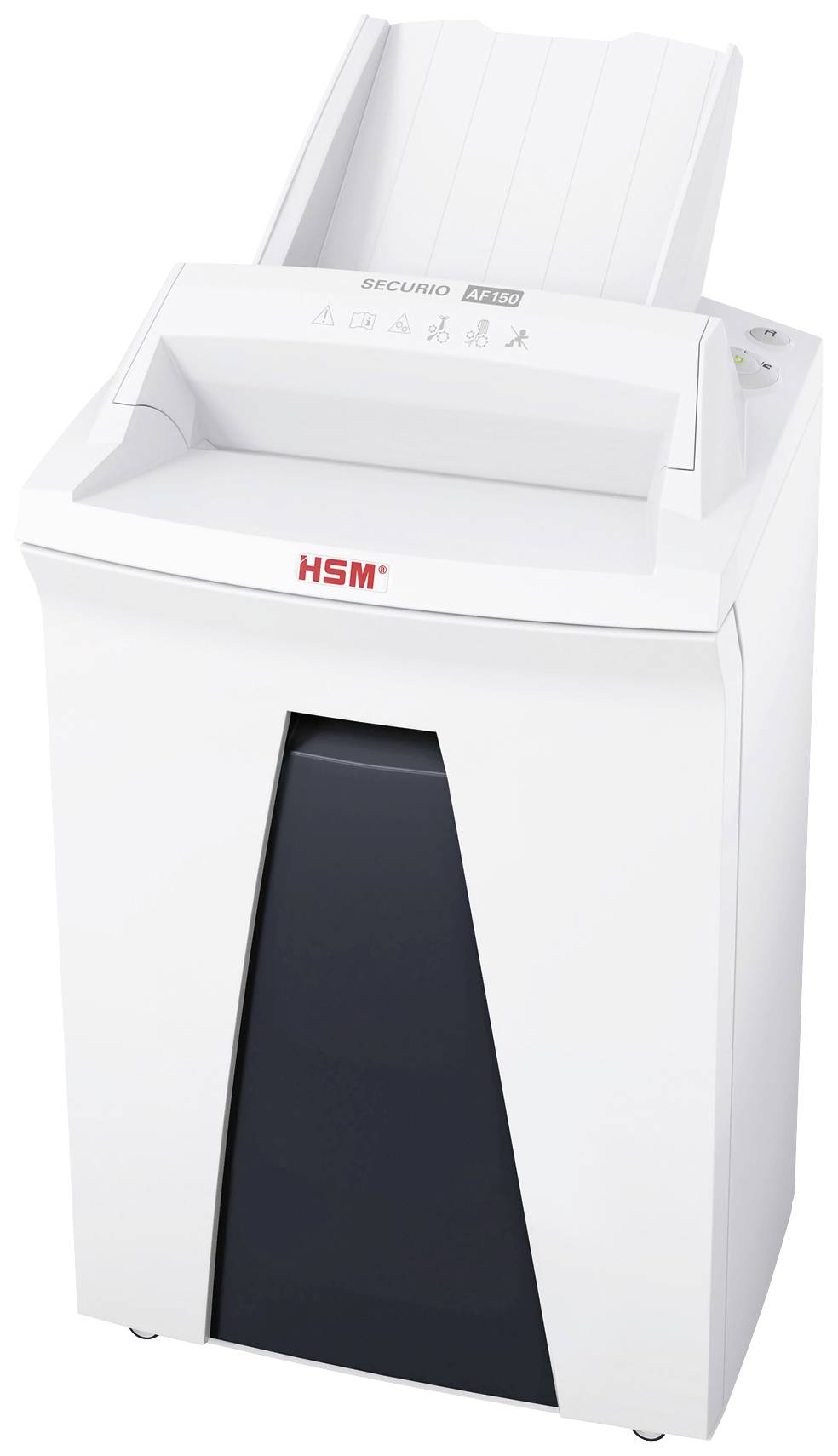 HSM SECURIO AF150 Autofeed Papierversnipperaar 7 vellen Cross cut 1.9 x 15 mm P-5 34 l Ook geschikt voor Nietjes, Paperc