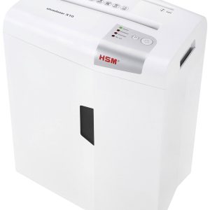 HSM shredstar X10 Papierversnipperaar 10 vellen Cross cut 4.5 x 30 mm P-4 20 l Ook geschikt voor CD’s, DVD’s, Nietjes, P