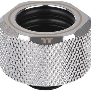 Thermaltake Pacific C-PRO G1/4 PETG Tube 16mm OD Compression – Chrome Waterkoelingfitting Thermaltake Pacific C-PRO G1/4 PETG Tube 16mm OD Compression – Chrome Waterkoelingfitting