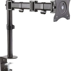 Digitus DA-90361 Monitor-tafelbeugel Aantal monteerbare displays: 1 Display(s) 38,1 cm (15″) – 68,6 cm (27″) Zwart Draai Digitus DA-90361 Monitor-tafelbeugel Aantal monteerbare displays: 1 Display(s) 38,1 cm (15″) – 68,6 cm (27″) Zwart Draai