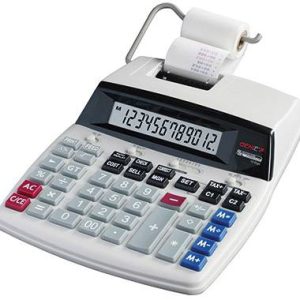 GENIE D69 PLUS Bureaurekenmachine met printer Wit Aantal displayposities: 12 werkt op het lichtnet (b x h x d) 210 x 278 GENIE D69 PLUS Bureaurekenmachine met printer Wit Aantal displayposities: 12 werkt op het lichtnet (b x h x d) 210 x 278