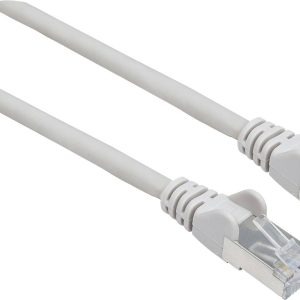 Intellinet 739788 RJ45 Netwerkkabel, patchkabel CAT 6 S/FTP 0.25 m Grijs Folie afscherming, Afscherming gevlochten, Halo Intellinet 739788 RJ45 Netwerkkabel, patchkabel CAT 6 S/FTP 0.25 m Grijs Folie afscherming, Afscherming gevlochten, Halo