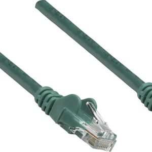 Intellinet 350600 RJ45 Netwerkkabel, patchkabel CAT 6A S/FTP 1.00 m Groen Afgeschermd (enkel), Afscherming totaal, Halog Intellinet 350600 RJ45 Netwerkkabel, patchkabel CAT 6A S/FTP 1.00 m Groen Afgeschermd (enkel), Afscherming totaal, Halog