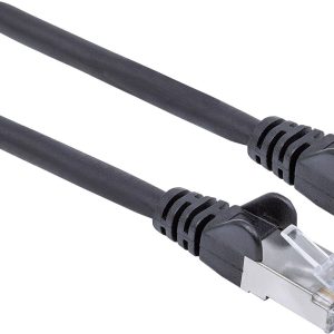Intellinet 318846 RJ45 Netwerkkabel, patchkabel CAT 6A S/FTP 30.00 m Zwart Folie afscherming, Afscherming gevlochten, Ha Intellinet 318846 RJ45 Netwerkkabel, patchkabel CAT 6A S/FTP 30.00 m Zwart Folie afscherming, Afscherming gevlochten, Ha