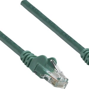 Intellinet 739825 RJ45 Netwerkkabel, patchkabel CAT 6 S/FTP 0.25 m Groen Folie afscherming, Afscherming gevlochten, Halo Intellinet 739825 RJ45 Netwerkkabel, patchkabel CAT 6 S/FTP 0.25 m Groen Folie afscherming, Afscherming gevlochten, Halo