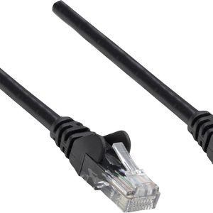 Intellinet 737012 RJ45 Netwerkkabel, patchkabel CAT 6A S/FTP 0.25 m Zwart Afgeschermd (enkel), Afscherming totaal, Halog Intellinet 737012 RJ45 Netwerkkabel, patchkabel CAT 6A S/FTP 0.25 m Zwart Afgeschermd (enkel), Afscherming totaal, Halog