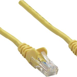 Intellinet 350464 RJ45 Netwerkkabel, patchkabel CAT 6A S/FTP 0.50 m Geel Afgeschermd (enkel), Afscherming totaal, Haloge Intellinet 350464 RJ45 Netwerkkabel, patchkabel CAT 6A S/FTP 0.50 m Geel Afgeschermd (enkel), Afscherming totaal, Haloge