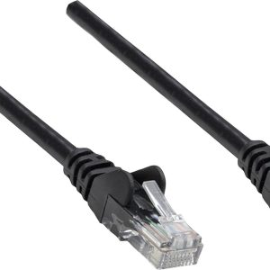 Intellinet 318761 RJ45 Netwerkkabel, patchkabel CAT 6A S/FTP 1.00 m Zwart Afgeschermd (enkel), Afscherming totaal, Halog Intellinet 318761 RJ45 Netwerkkabel, patchkabel CAT 6A S/FTP 1.00 m Zwart Afgeschermd (enkel), Afscherming totaal, Halog