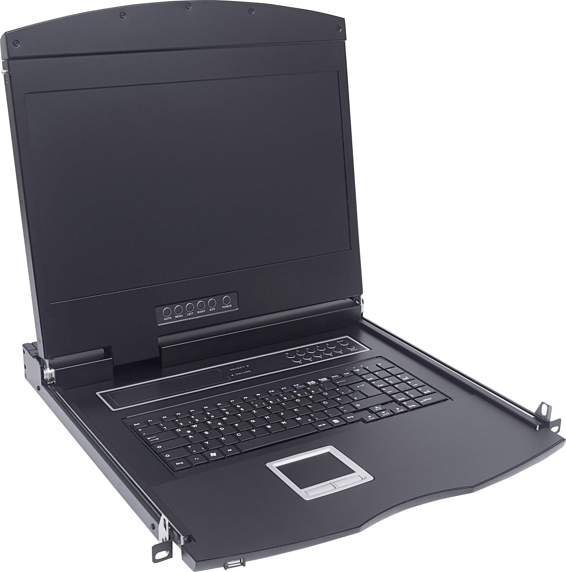 Intellinet 507981 KVM-console VGA 640 x 480 Pixel, 1280 x 720 Pixel, 1280 x 1024 Pixel