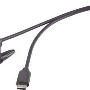 Renkforce Parallel Adapter [1x USB-C stekker – 1x D-sub bus 25-polig] 1.80 m