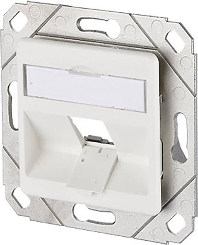 Metz Connect Modul Dose 1Port UPk unbest.RW Netwerkdoos Inbouw (in muur) Inzet met centraalstuk Zonder connectoren 1 poo