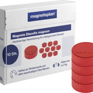 magnetoplan Magneet Discofix Magnum (Ø x h) 34 mm x 13 mm Rond Rood 10 stuk(s) 1660006 magnetoplan Magneet Discofix Magnum (Ø x h) 34 mm x 13 mm Rond Rood 10 stuk(s) 1660006