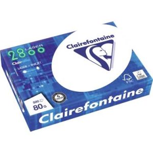 Clairefontaine Laser 2800C Printpapier DIN A4 80 g/m² 500 vellen Wit Clairefontaine Laser 2800C Printpapier DIN A4 80 g/m² 500 vellen Wit