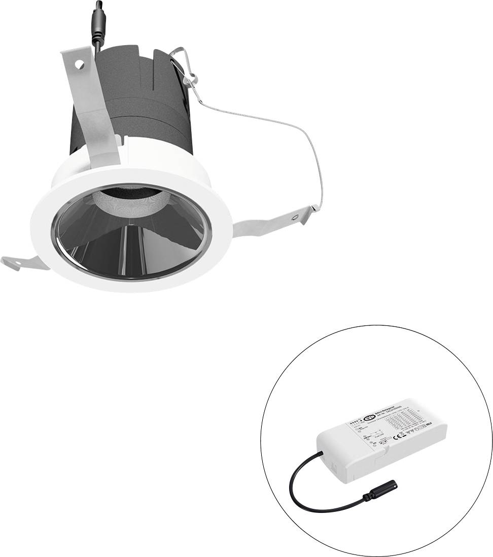 EVN F01R11SM0630L38D F01R11SM0630L38D LED-plafondspot