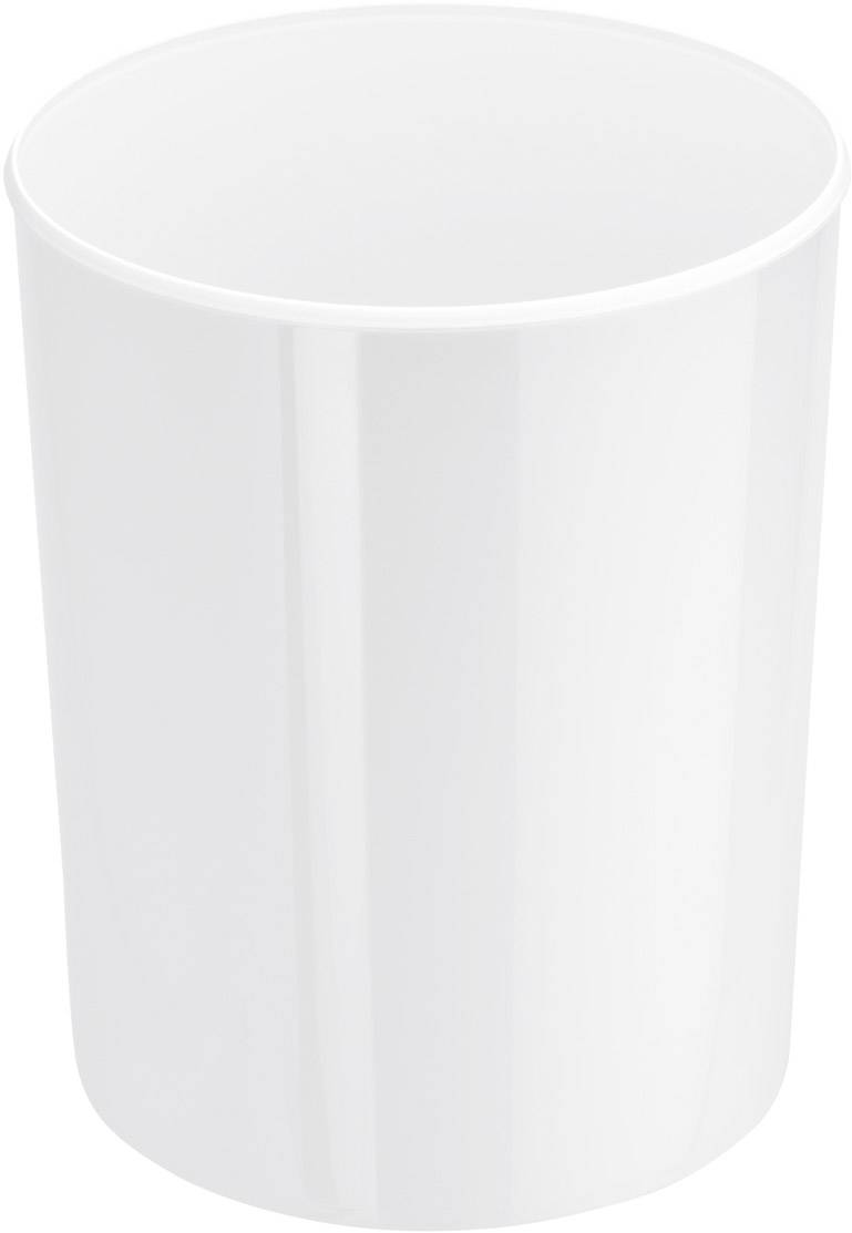HAN i-LINE 18130-12 Prullenbak 13 l (Ø x h) 24 cm x 30 cm Styreen-methyl-methacrylaat Wit 1 stuk(s)