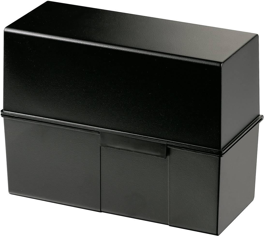 HAN HAN - Kartei - für A5 - Kapazität: 300 Karten 975-13 Kaartenbox Zwart Aantal kaarten (max.): 500 kaarten DIN A5 ligg