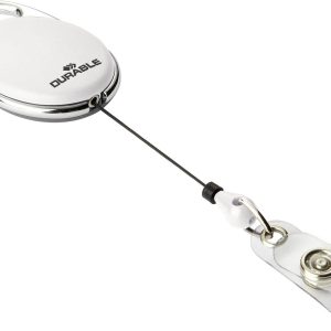 Durable JOJO STYLE – 8324 Rollerclip voor batch drukknopkoord Wit 0.8 m 832402 10 stuk(s) Durable JOJO STYLE – 8324 Rollerclip voor batch drukknopkoord Wit 0.8 m 832402 10 stuk(s)