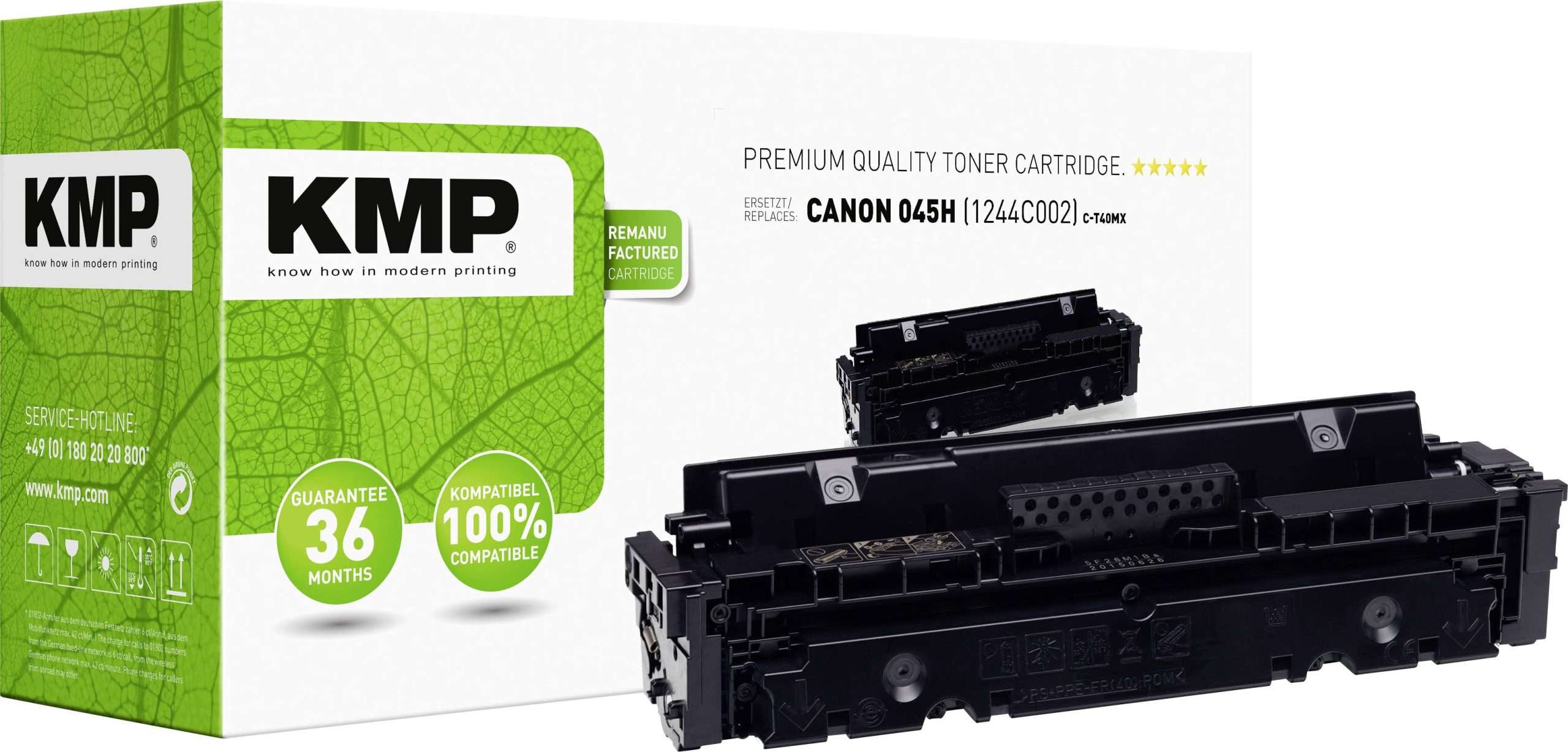KMP Toner vervangt Canon 045H Compatibel Magenta 2200 bladzijden C-T40MX 3604,3006