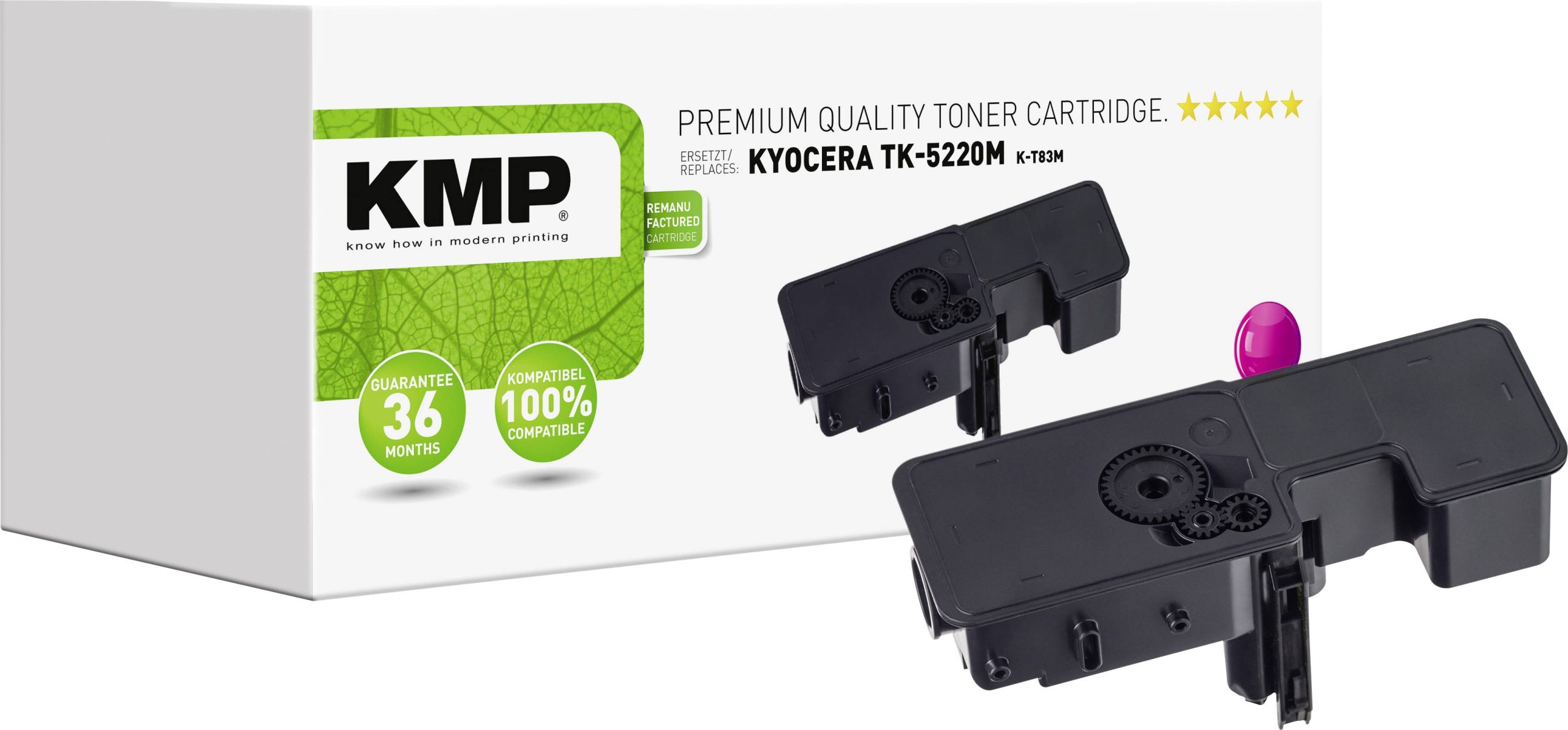 KMP Tonercassette vervangt Kyocera TK-5220M Compatibel Magenta 1200 bladzijden K-T83M