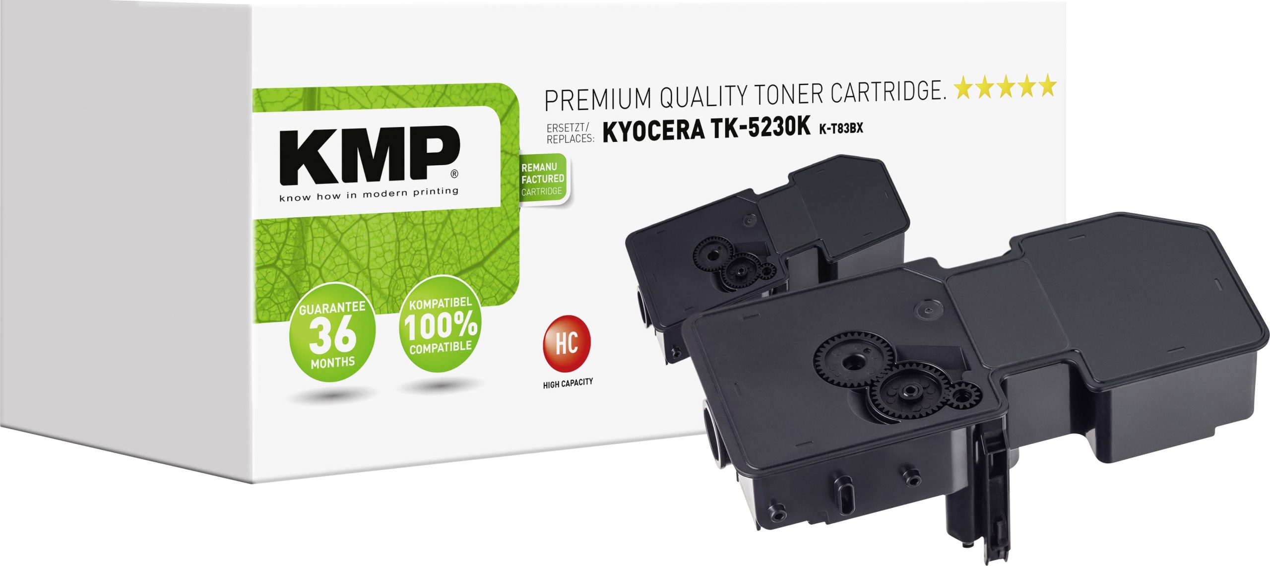 KMP Tonercassette vervangt Kyocera TK-5230K Compatibel Zwart 2600 bladzijden K-T83BX