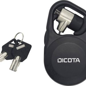 Dicota Laptopslot Sleutelslot Uittrekbaar 1.3 m Security T-Lock Retractable, Single (3 x Dicota Laptopslot Sleutelslot Uittrekbaar 1.3 m Security T-Lock Retractable, Single (3 x