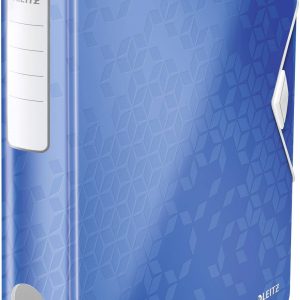 Leitz Ordner 1107 Active WOW DIN A4 Rugbreedte: 65 mm Blauw (metallic) 2 beugels 1107-00-36 Leitz Ordner 1107 Active WOW DIN A4 Rugbreedte: 65 mm Blauw (metallic) 2 beugels 1107-00-36