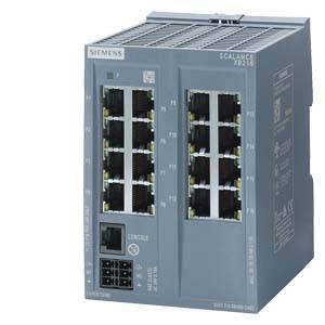 Siemens 6GK52160BA002TB2 6GK5216-0BA00-2TB2 Industrial Ethernet Switch 10 / 100 MBit/s