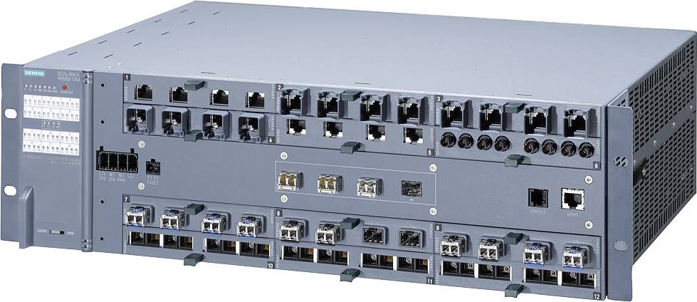 Siemens 6GK55520AA002HR2 6GK5552-0AA00-2HR2 Industrial Ethernet Switch 10 / 100 / 1000 MBit/s