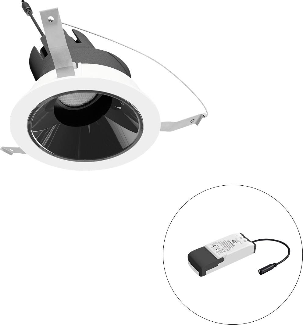 EVN F02R09AM0627L24P F02R09AM0627L24P LED-plafondspot