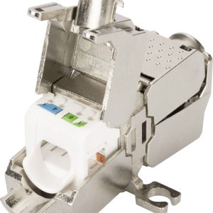 Digitus RJ45 / Connector Netwerk Adapter CAT 6A, Zonder connectoren [1x LSA, Snijklem, Snelaansluiting – 1x LSA, Snijkle Digitus RJ45 / Connector Netwerk Adapter CAT 6A, Zonder connectoren [1x LSA, Snijklem, Snelaansluiting – 1x LSA, Snijkle